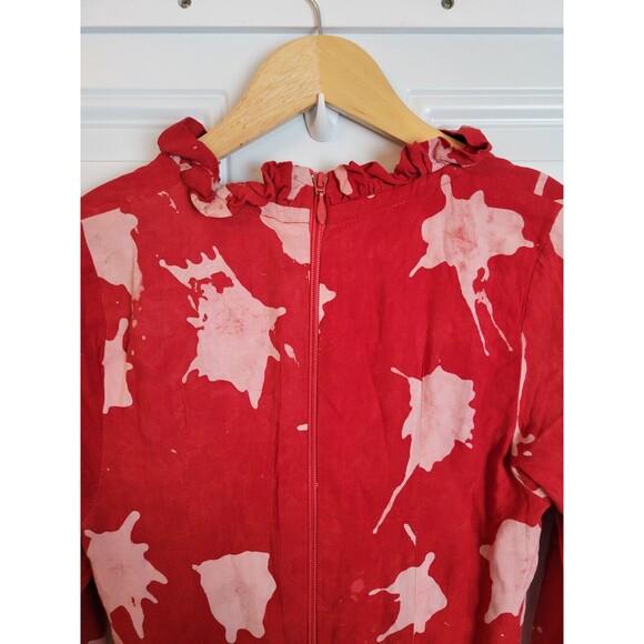 NWT Busayo Ina Ruffled V-Neck Maxi Dress Size XS Event Attire - Picture 10 of 11